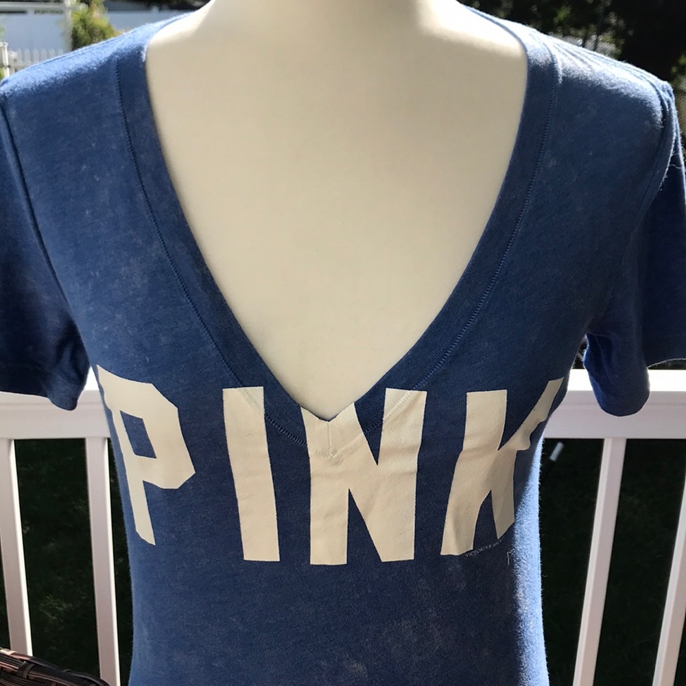 NWT Vintage Pink Victoria’s Secret Long Tee - Picture 3 of 6